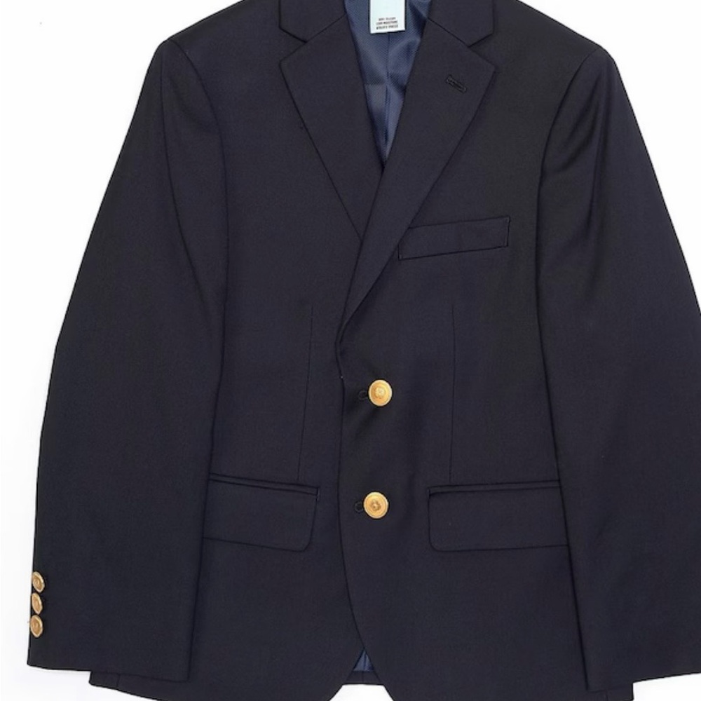 Class Club Dark Blue Blazer with Gold Accents